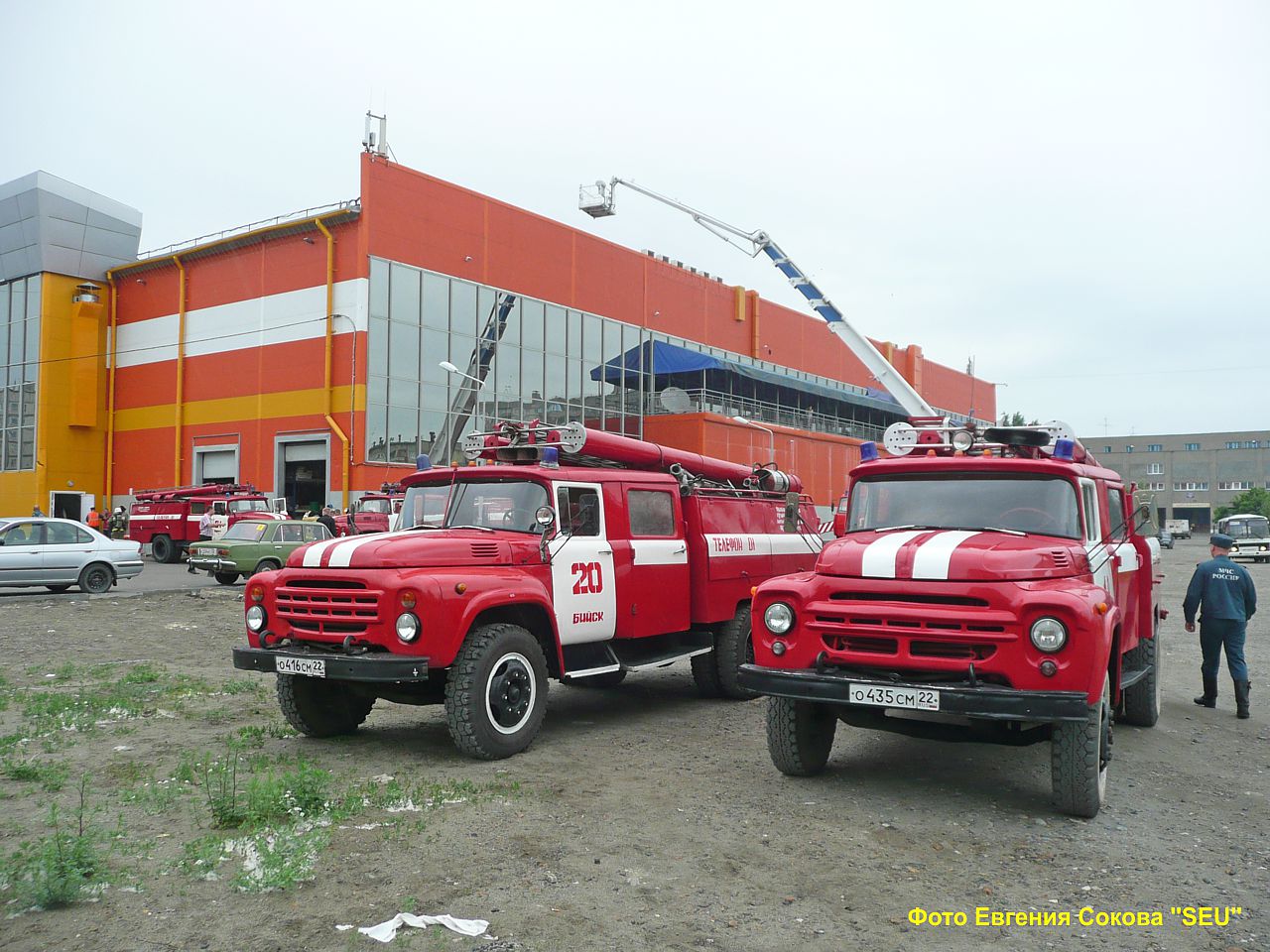 FIREDESIGN - Новости - 21.06.2013 - Учения на торгово-развлекательном  центре 